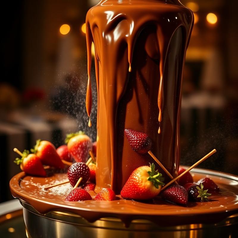 Cascata de chocolate